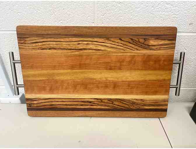 Handmade wood tray - Photo 3