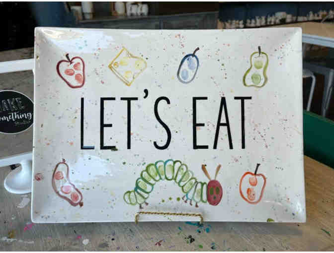 Christopher Academy Kindergarten PRICELESS "Let's Eat!" Platter (Hungry Catapillar) - Photo 1