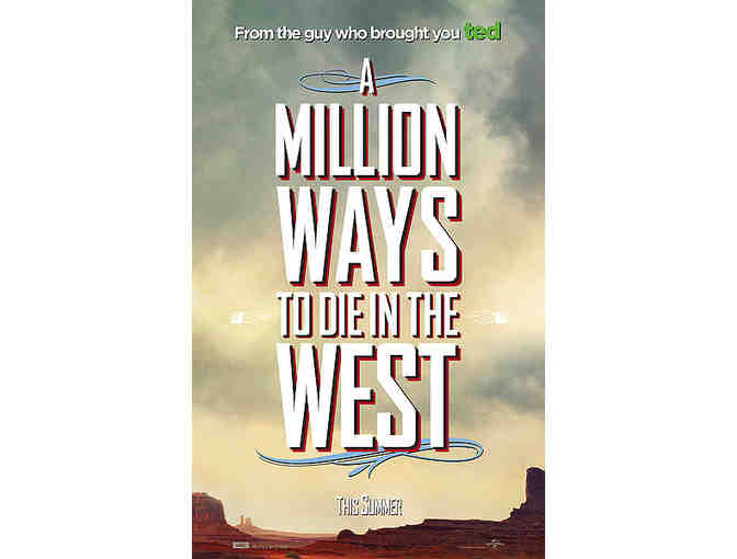 Collector's 'A Million Ways to Die in the West' Framed Signed Score Page & Soundtrack CD