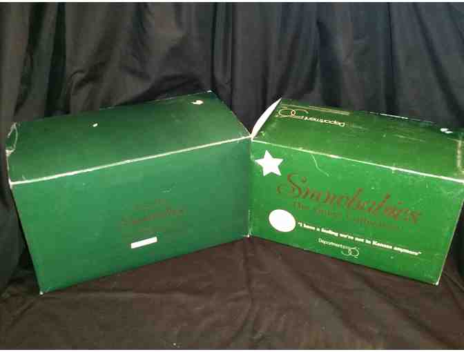 Department 56--Two Retired & Rare Snowbabies with Boxes and Tags