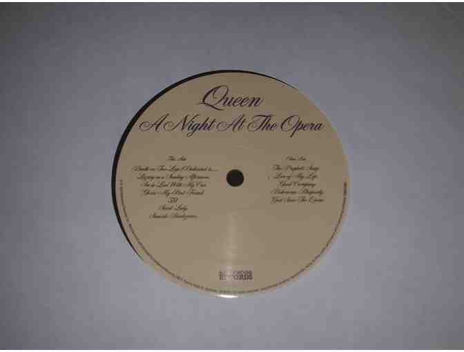 Queen 'Night at the Opera' Never Used Vinyl Embossed Cover