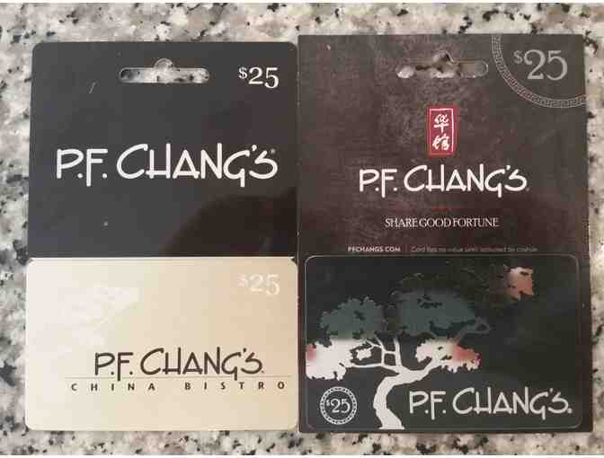Gift Card Dining--P.F. Changs $50 Gift Card Set