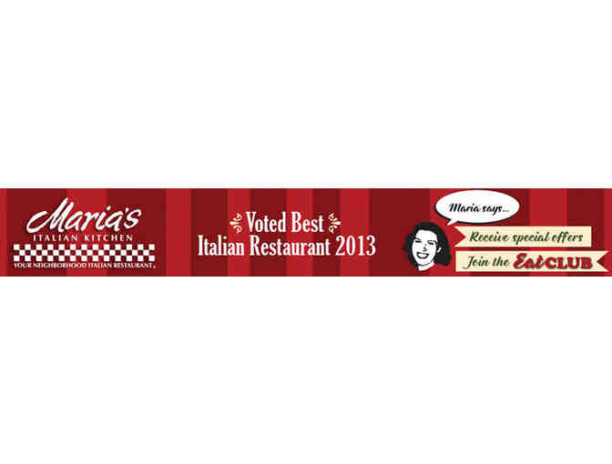 Gift Card Dining--$50 Maria's Italian Kitchen gift card