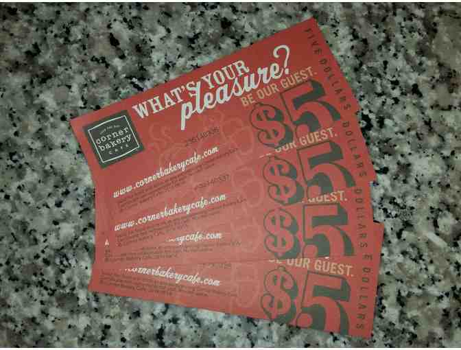 Gift Card/Certificate Dining--Corner Bakery $20