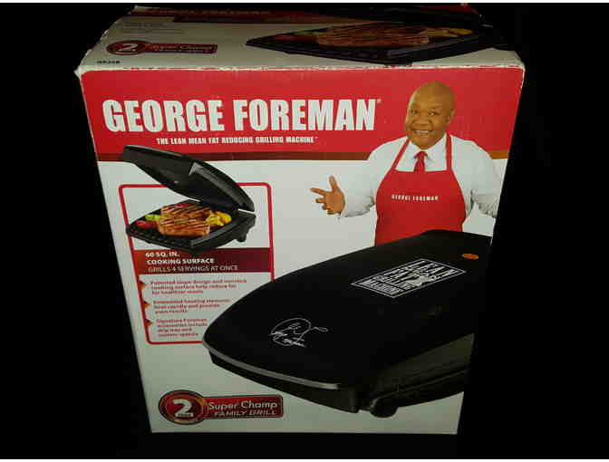 New George Foreman Super Champ Family Grill