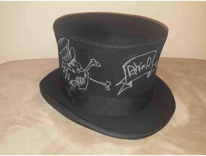 Hat Signed by Slash--Slash's Top Hat with Authentic Signature