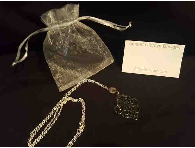 Jewelry--Amanda Jordyn Long Gemstone Necklace