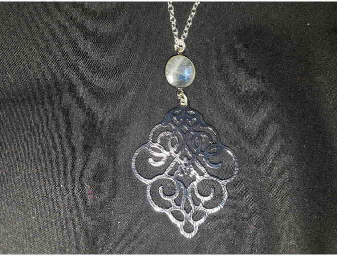 Jewelry--Amanda Jordyn Long Gemstone Necklace