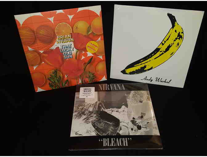 Pop & Rock New Vinyl Collection--Nirvana, Brian Wilson, Velvet Underground