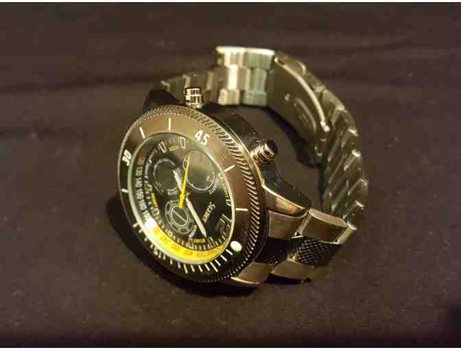Jewelry--Men's Stauer 20410 Colossus Stainless Steel Hybrid (Analog Digital) Quartz Watch - Photo 6
