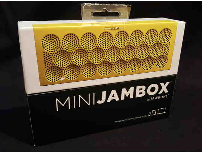 Mini Jambox by Jawbone--Brand New Wireless Speaker in Yellow Dot Pattern
