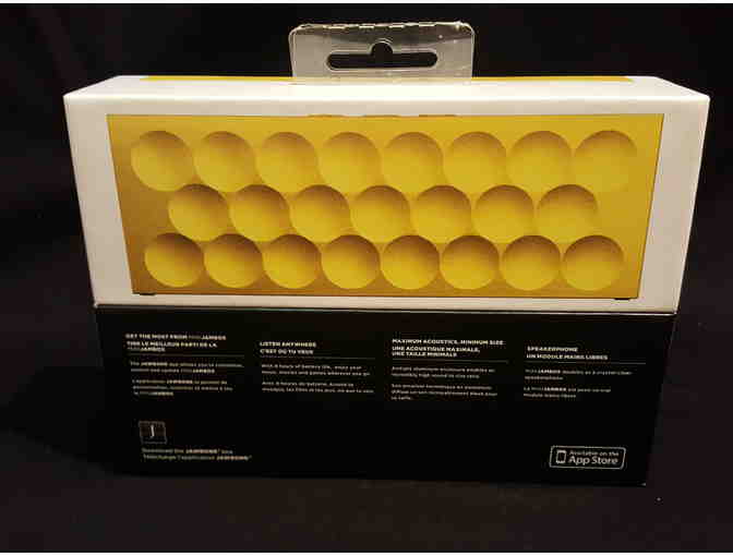 Mini Jambox by Jawbone--Brand New Wireless Speaker in Yellow Dot Pattern