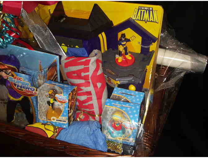 Warner Brothers Basket 3 of 3--DC Comics Youth Basket with 13 Total Items