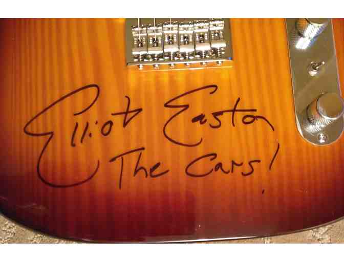 An Incredible Signed Guitar--Signed by The Cars Hall of Famer Elliot Easton