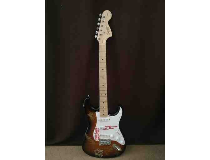 Guitar Signed by Johnny Depp and Some Members of The Hollywood Vampires