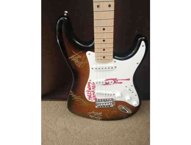 Guitar Signed by Johnny Depp and Some Members of The Hollywood Vampires