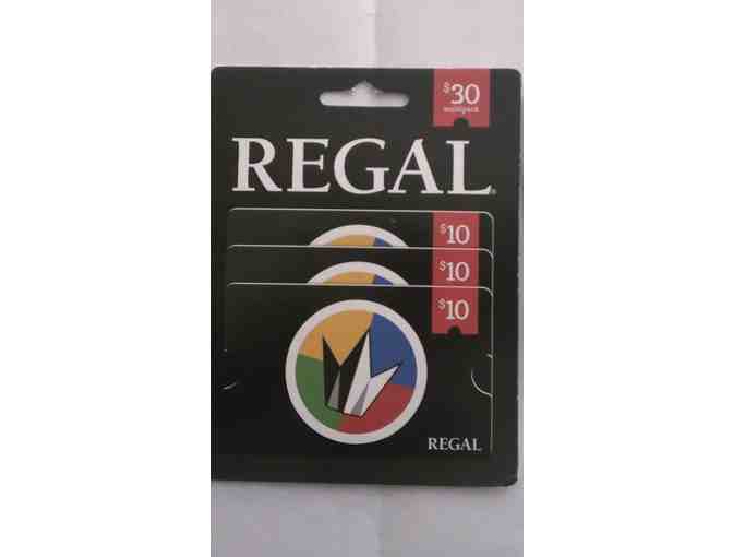 Gift Card--$30 Regal Gift Cards (3 X $10)