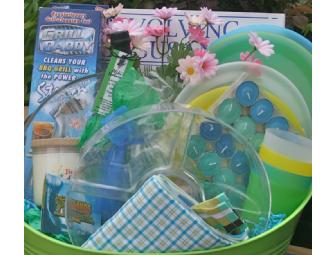 Outdoor Summer Fun - Plastic plates & utensils, BBQ grill items, $25 Island's gift card