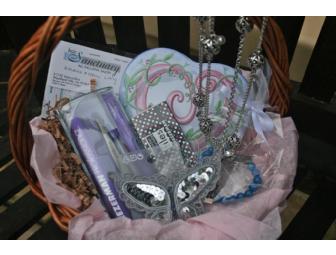 Lots Of Jewels - Brighton necklace, pin, prof. tweezers & Hair Sanctuary certificate