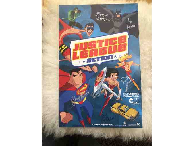 THREE DC KIDS SIGNED POSTERS