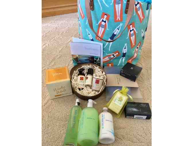 Island Spa Bag Filled with Spa Beauty Products