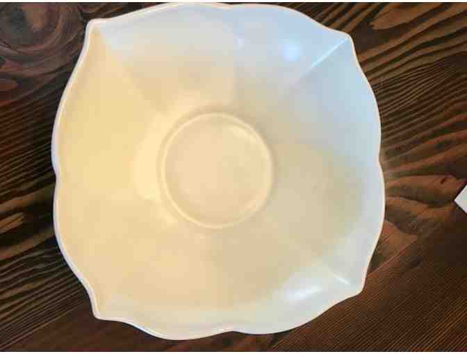 Vintage Catalina Pottery- White Bowl C-340