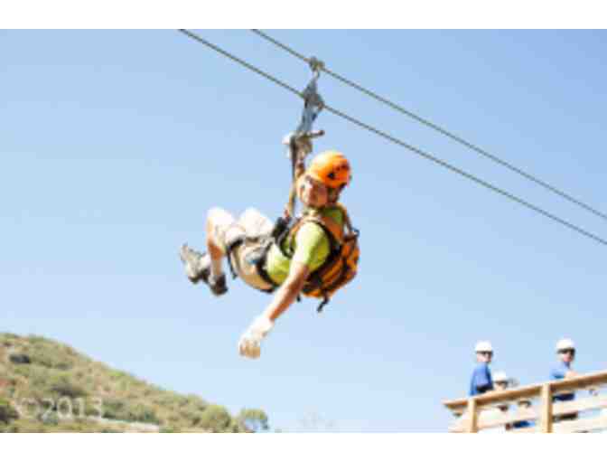 ZIP LINE ECO Tour on  CATALINA ISLAND for Two People