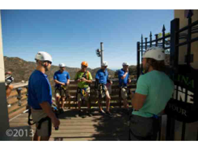 ZIP LINE ECO Tour on  CATALINA ISLAND for Two People