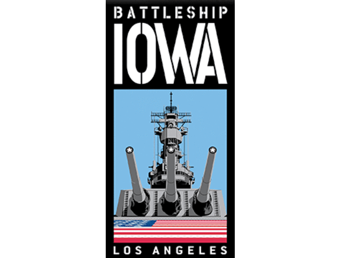 Four Adult Tickets to the USS Iowa