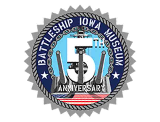 Four Adult Tickets to the USS Iowa