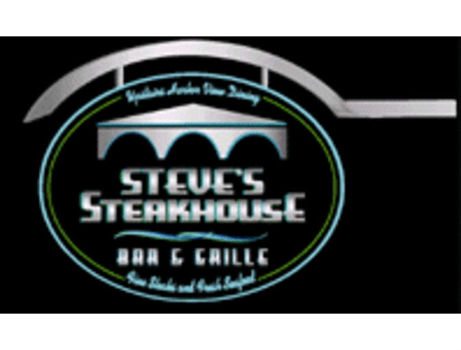 Steve's Steakhouse - $100 Gift Certificate