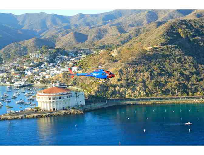 Round Trip Helicopter Ride to Catalina Island for Two Persons