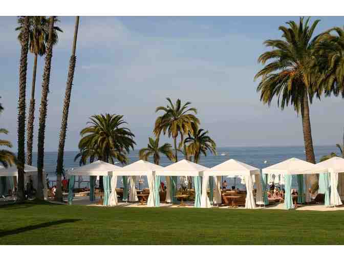 Private Beachfront Cabana for One Day at Descanso Beach Club on Catalina Island, CA