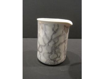 3 Slip Casted Porcelain Beakers