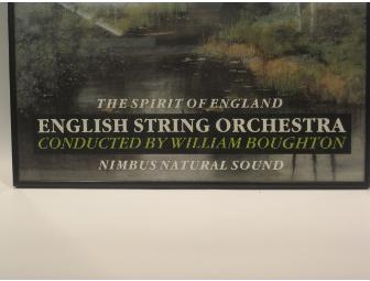 English String Orchestra Poster Signed by the Conductor