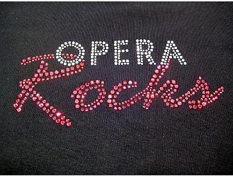 'Opera Rocks' shirt Medium and Opera 'Easy' Button