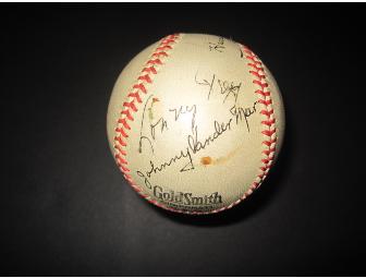 Signed Reds Baseball from the 1939 Pennant Winning Season