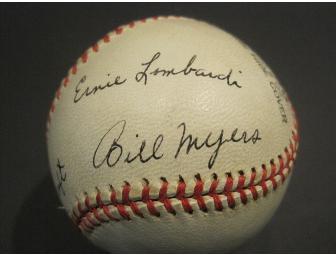 Signed Reds Baseball from the 1939 Pennant Winning Season
