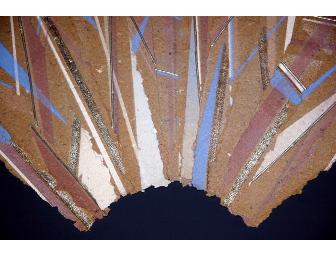 Artwork: Mixed Media Fan Collage