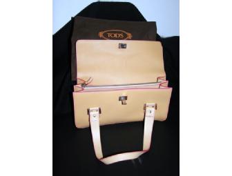Beige and Pink Lambertson Truex Purse