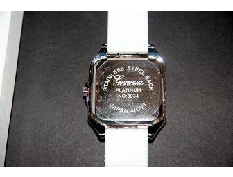 Phillip Bortz: GENEVA SWAROVSKI CRYSTAL JELLY WATCH