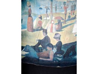GEORGE SEURAT PRINT SCARF BY THE ART INSTITUTE OF CHICAGO