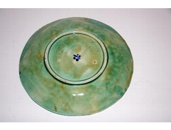 Majolica Begonia Plate