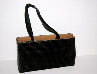 Woven Black Jimmy Choo Purse