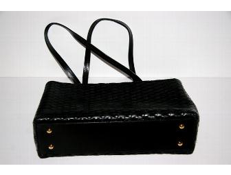 Woven Black Jimmy Choo Purse