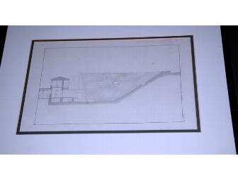 Pair of architectural engravings