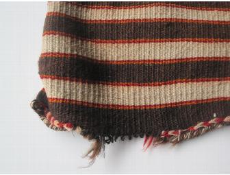 Hand woven Oriental rug/tent bag