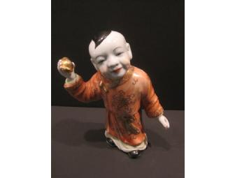 Pair of Ceramic Chinese Figurines
