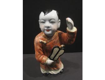Pair of Ceramic Chinese Figurines