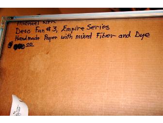 Artwork: Mixed Media Fan Collage